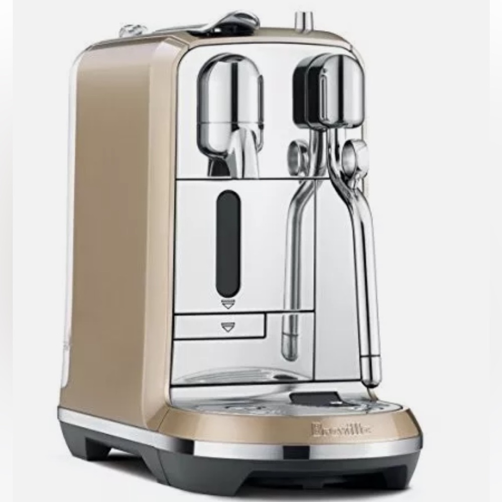 Breville Nespresso Creatista Single Espresso Machine Champagne